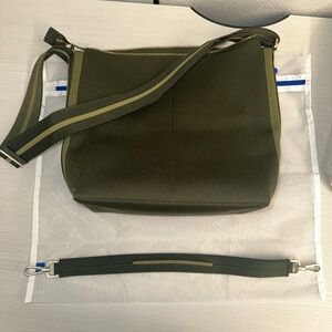 Rothy's Olive Green bucket Crossbody Bag